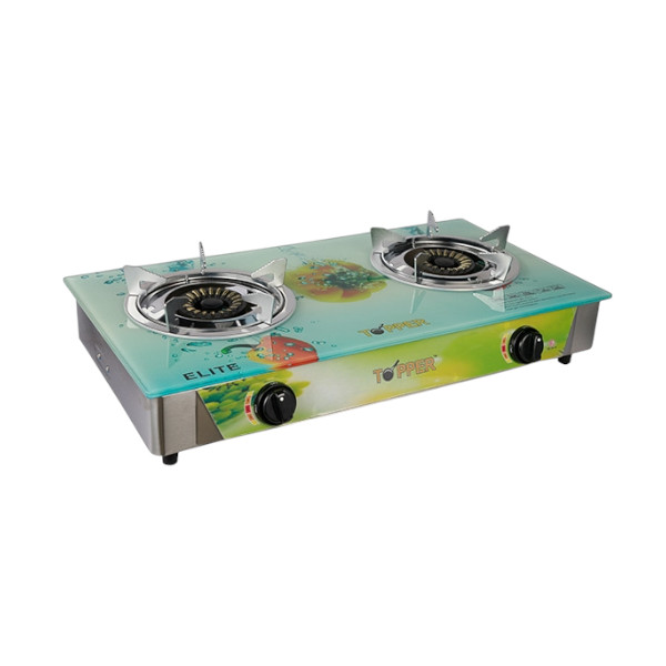 TOPPER Elite Double Glass Auto Stove LPG