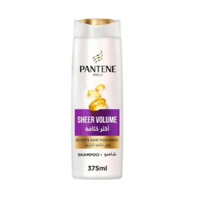 Pantene Pro-V শিয়ার ভলিউম শ্যাম্পু 375ml