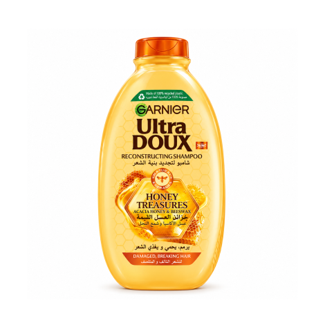 Garnier Ultra Doux Honey Treasures Reconstructing Shampoo 600ml (Egypt)