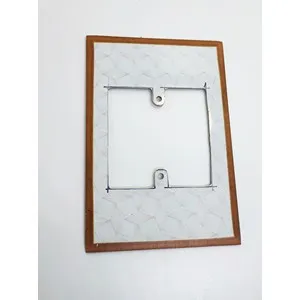 ফাইবার সুইচ বোর্ড সাদা - DP