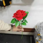 ভ্যালেন্টাইনস ডে গিফট আর্টিফিশিয়াল গোলাপ ফুল