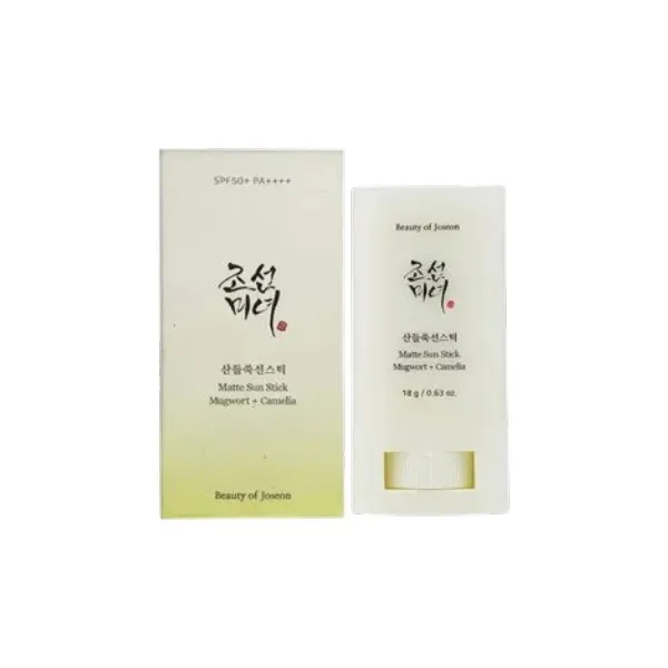 Beauty of Joseon ম্যাট সান স্টিক মাগওয়ার্ট + ক্যামেলিয়া SPF50+ 18g