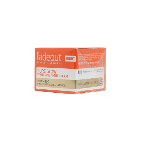 Fadeout Pure Glow ভিটামিন সি Whitening নাইট ক্রিম 50 মিলি