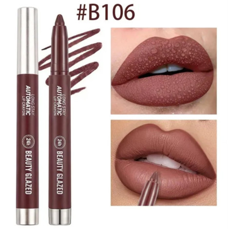 Beauty Glazed Long Stay Automatic Lip Crayon - B106 Espresso (China)