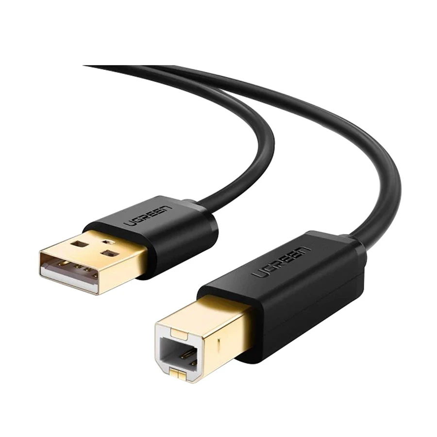 UGREEN US135 USB-A to USB-B Printer Cable 2 Meter Black