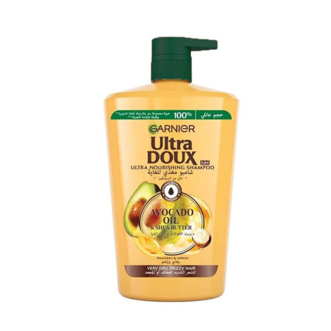 Garnier Ultra Doux অ্যাভোকাডো অয়েল ও শিয়া বাটার শ্যাম্পু 1000ml
