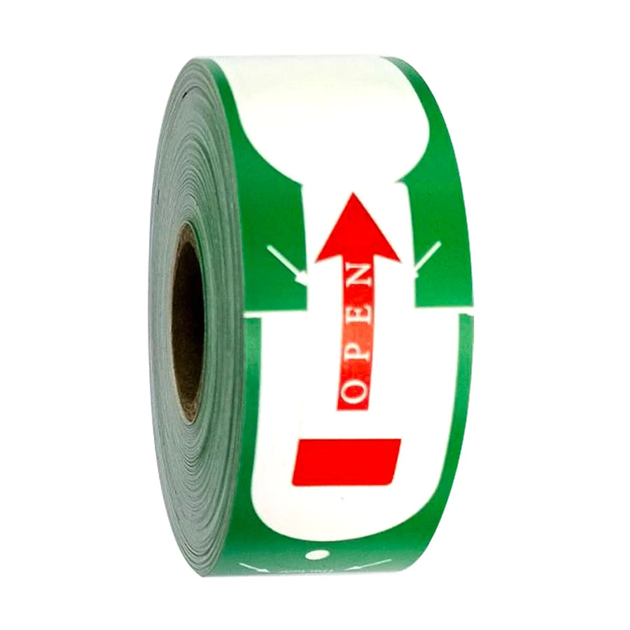 Rongta Antibacterial Thermal Wristband for RPW210 Child Green 100 Pcs
