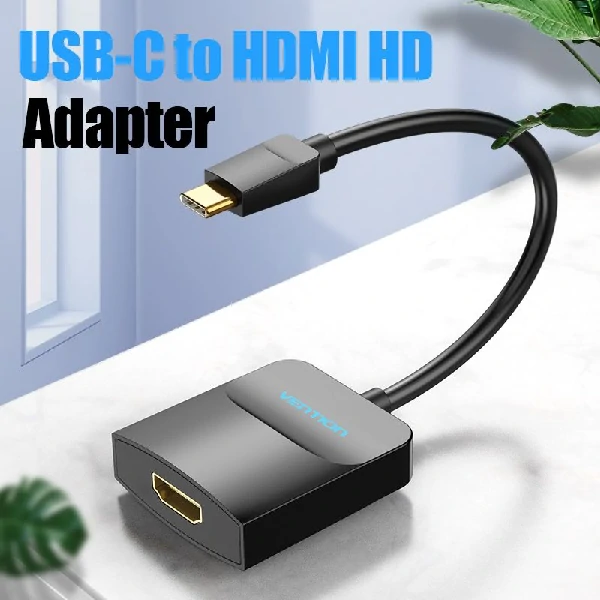 Vention TDCBB Type-C to HDMI অ্যাডাপ্টার (0.15M)