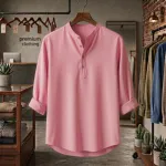 Men's Solid Colour Pure Cotton Katua for Everyday Wear