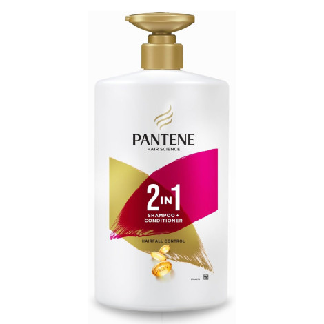Pantene Hair Science হেয়ারফল কন্ট্রোল 2in1 শ্যাম্পু + কন্ডিশনার 1L
