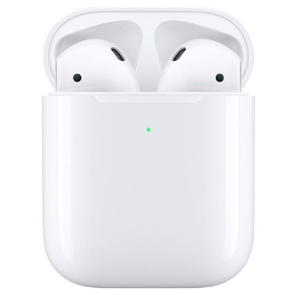 Original Apple AirPods with Wireless Charging Case (Latest Model- MRXJ2ZM/A)