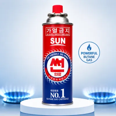 Sun বিউটেন গ্যাস কার্টিজ 220g