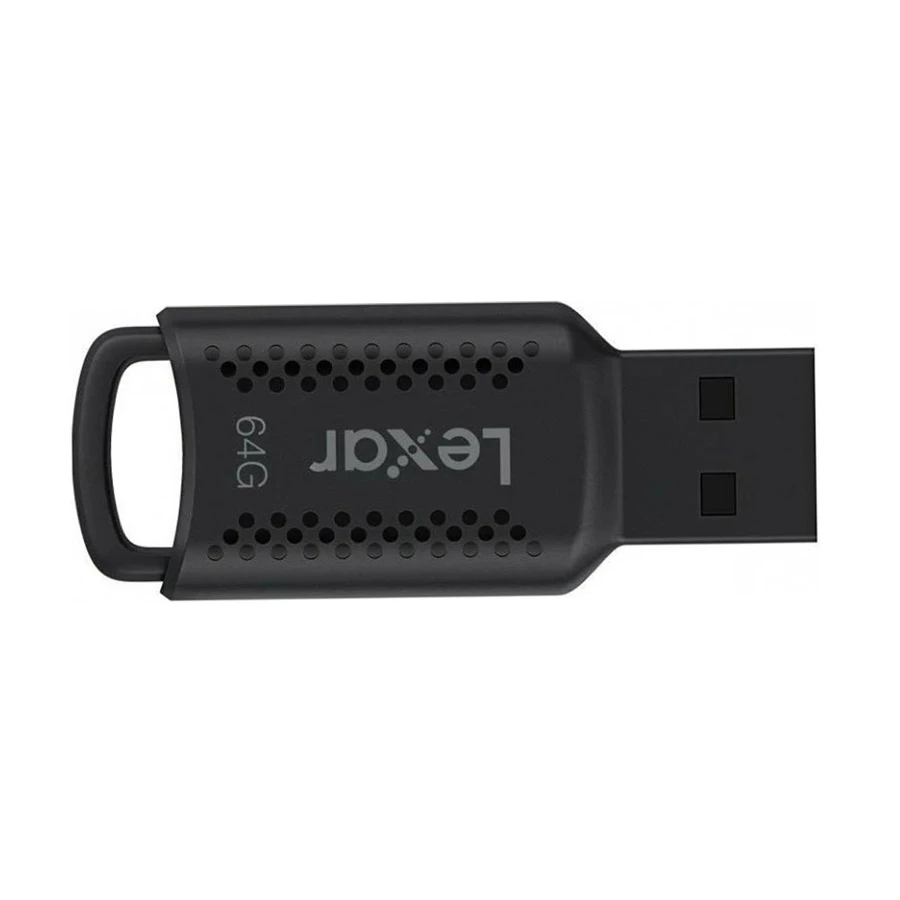 Lexar JumpDrive V400 64GB USB 3.2 Gen 1 Black Pen Drive