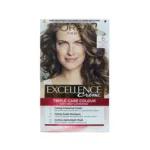 L'Oreal Excellence Creme Triple Care হেয়ার কালার 6 ন্যাচারাল লাইট ব্রাউন