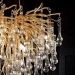 Qulik Baronial Beauty ডেকোরেটিভ ঝাড়বাতি সিলিং লাইট (QL-P6032-D600)