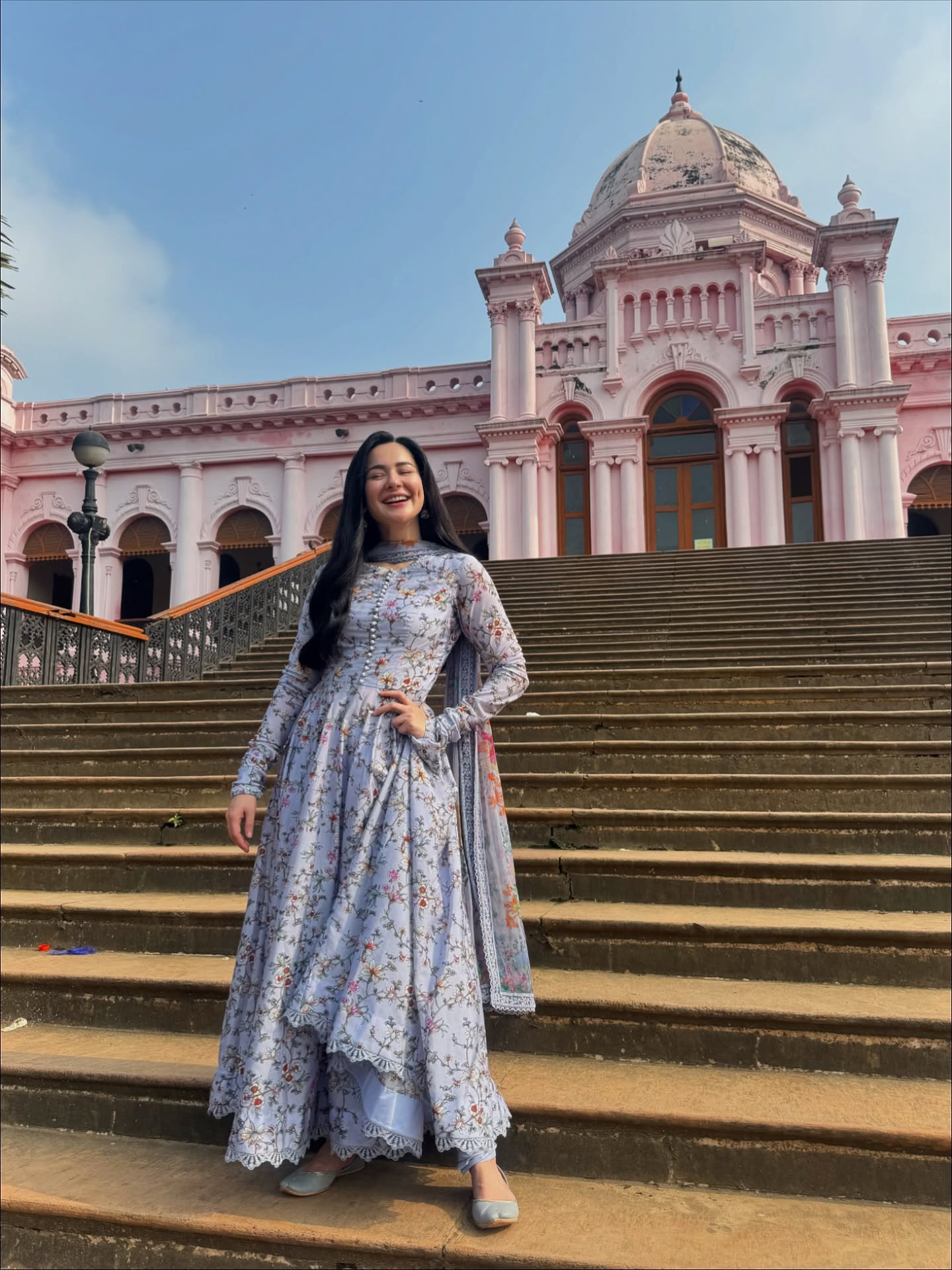 Hania Amir Inspired Digital Print Three Piece
