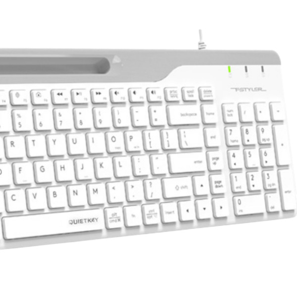 A4Tech FK25 2-সেকশন কমপ্যাক্ট কিবোর্ড