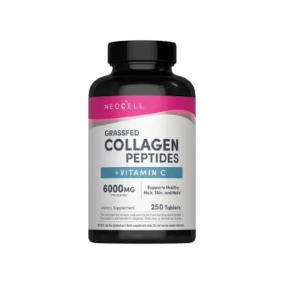 NeoCell Grassfed কোলাজেন পেপটাইডস + ভিটামিন C 250 ট্যাবলেট