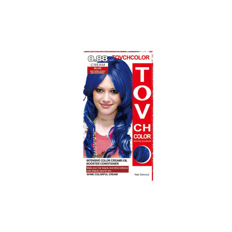 Tovch Hair color 30ml*2  - 0.88 Blue (China)