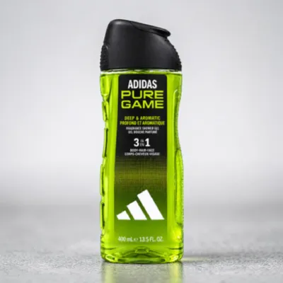 Adidas Pure Game Deep & Aromatic 3 ইন 1 শাওয়ার জেল 400ml
