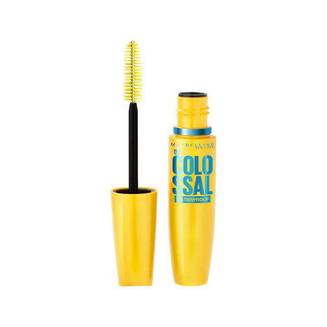 Maybelline The Colossal ওয়াটারপ্রুফ মাসকারা 01 Black