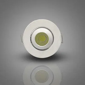Conceal LED স্পট লাইট 3 ওয়াট হোয়াইট 6500K, গোল সাদা বডি