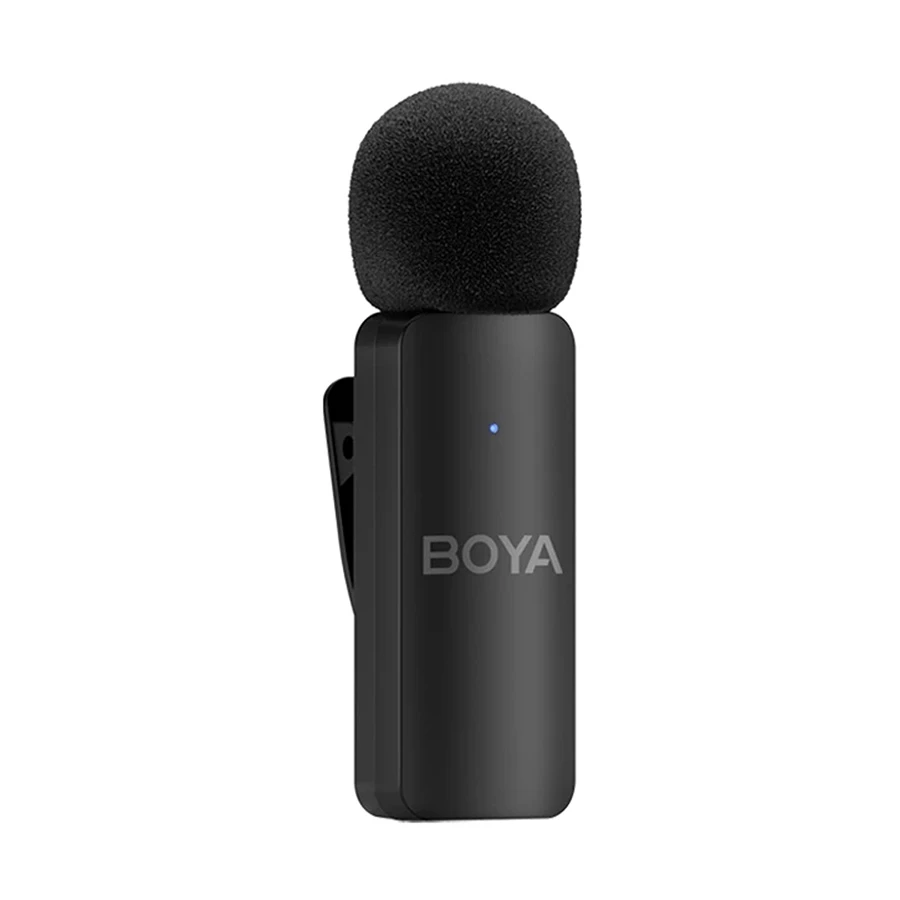 BOYA BY-V4U 2.4G Wireless Black Microphone (1xRX, 4xTX)