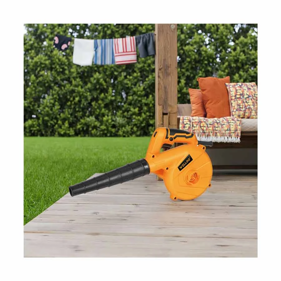 Welloo EBW32600 600W Yellow & Black Electric Blower Machine