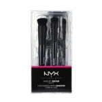 NYX Ready Set কনট্যুর ব্রাশ সেট 3 পিস