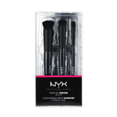 NYX Ready Set কনট্যুর ব্রাশ সেট 3 পিস