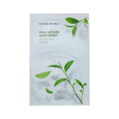 Nature Republic Real Nature গ্রিন টি শিট মাস্ক 23ml