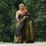 সিরাজগঞ্জের হাতে বোনা সফট সিল্ক কাতান শাড়ি