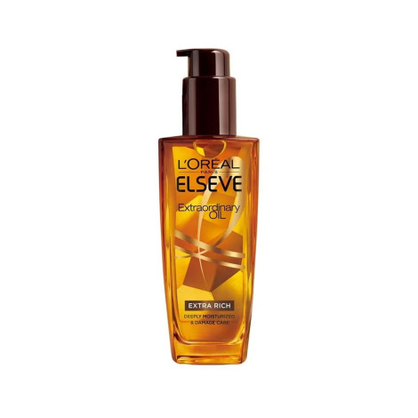 L'Oreal Paris Elseve এক্সট্রাঅর্ডিনারি এক্সট্রা রিচ হেয়ার অয়েল 100ml