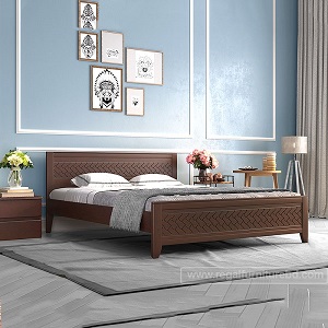 Olivia Wooden Double Bed