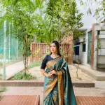 সিরাজগঞ্জের পিওর সিল্ক কাতান শাড়ি 12 হাত