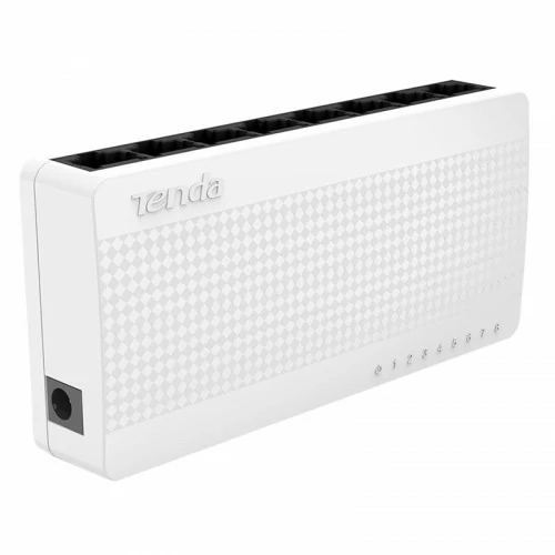 Tenda S108 10/100 8 Port Desktop Switch White