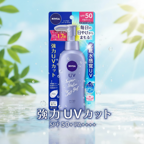 Nivea UV Super Water Gel সানস্ক্রিন SPF50 140g