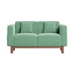 Regal Vienna কাঠের ডাবল সোফা SDC-367-3-1-20 (ফ্যাব্রিক 2140)
