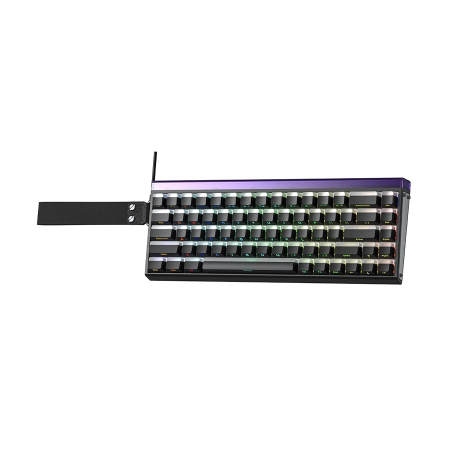 Aula Hero 68 Wired Magnetic Switch Gaming Keyboard Gradient Purple