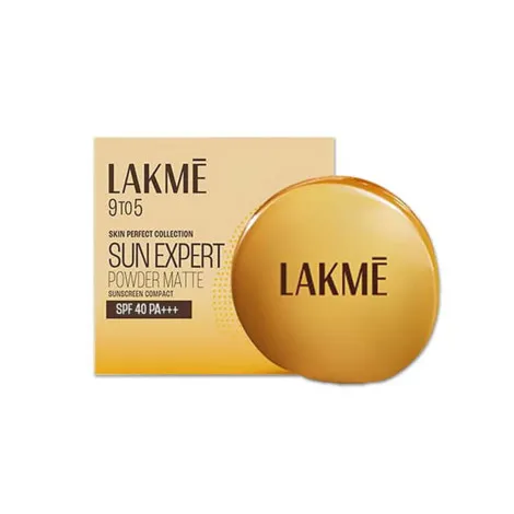 Lakme 9 to 5 Sun Expert কমপ্যাক্ট পাউডার সানস্ক্রিন SPF 40++ 7g