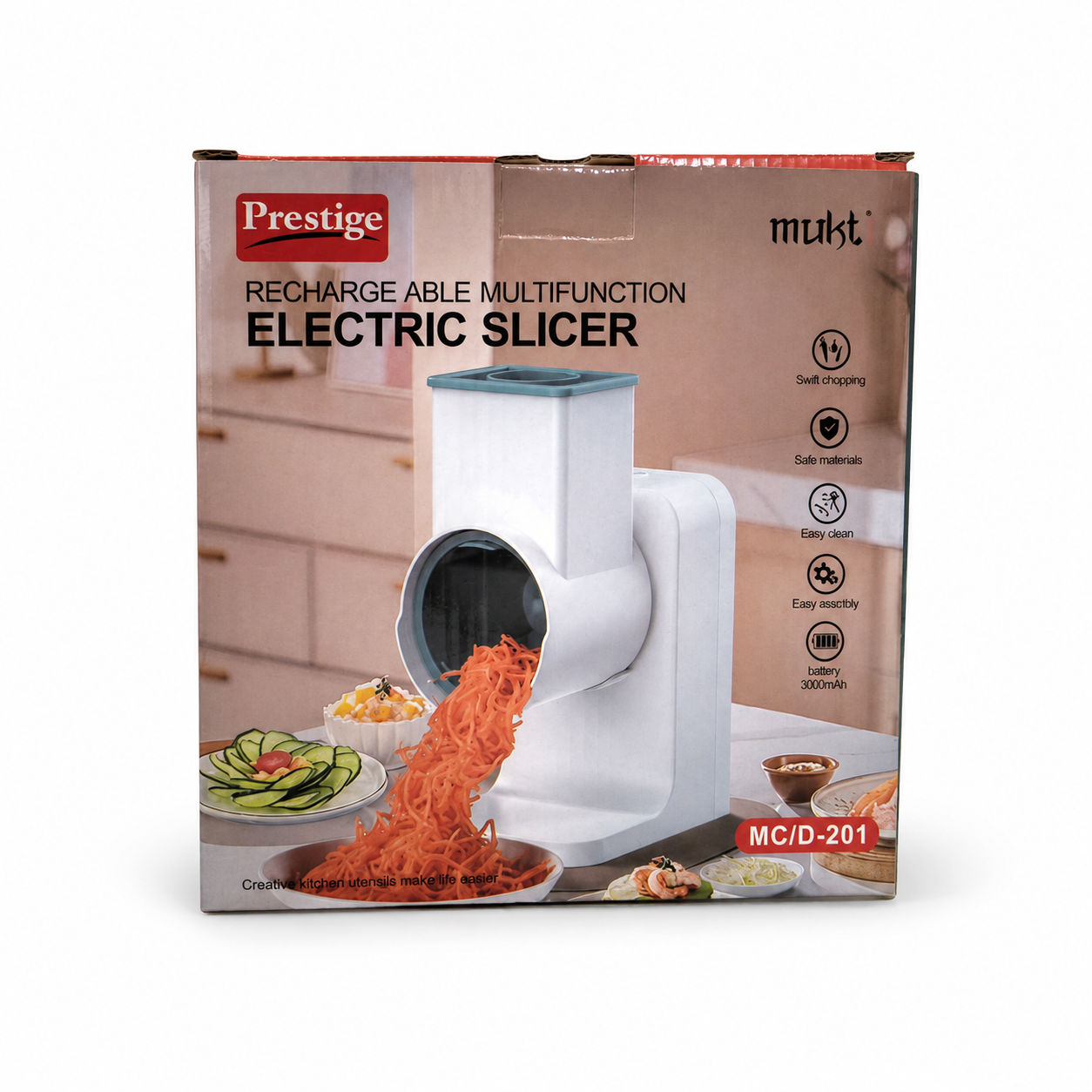 Prestige ইলেকট্রিক ভেজিটেবল স্লাইসার MC/D-201