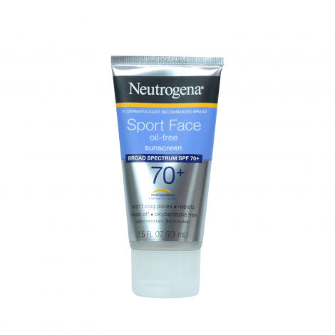 Neutrogena Sport Face অয়েল-ফ্রি সানস্ক্রিন SPF70+ 73ml