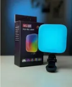 MJ-88 RGB ফিল লাইট – টাচ কন্ট্রোল ও মাল্টি-মাউন্ট ক্লিপসহ