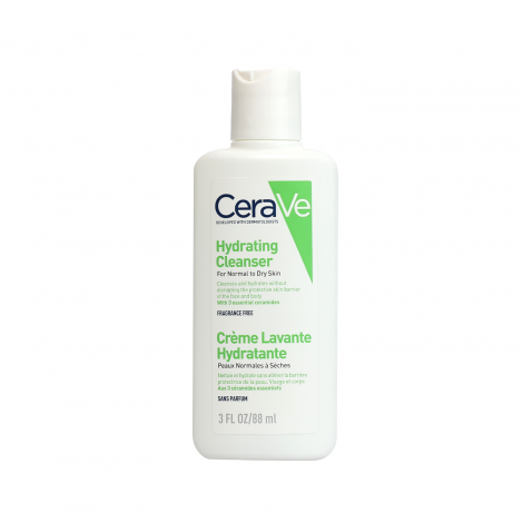 CeraVe হাইড্রেটিং ক্লেনজার, নরমাল থেকে ড্রাই স্কিনের জন্য 88ml