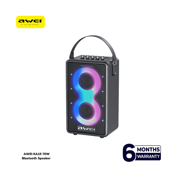 AWEI KA15 70W ডব্লিউ পোর্টেবল ব্লুটুথ স্পিকার