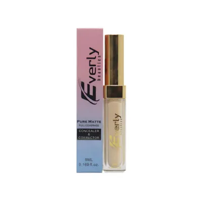 Everly Beauties Pure Matte ফুল কভারেজ কনসিলার ও কারেক্টর - Pure Beige