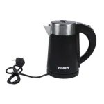 VISION ইলেকট্রিক কেটলি 1 লিটার VIS-EK-013 (ROYAL) কালো