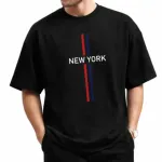 Men's and Women's Drop Shoulder Tee, 200-220 GSM Single Jersey Cotton