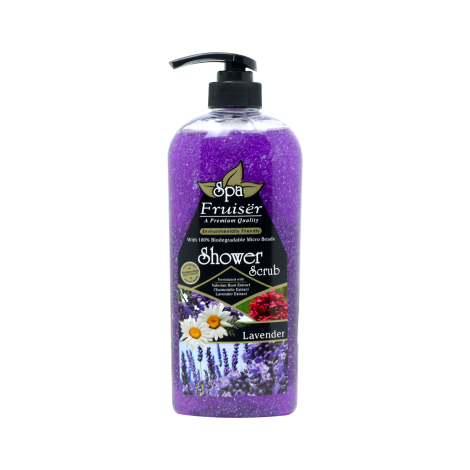 Fruiser Spa Lavender শাওয়ার স্ক্রাব 730ml
