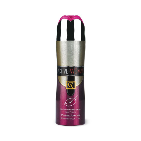Chris Adams Active Women ডিওডোরেন্ট বডি স্প্রে 200ml
